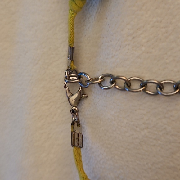 Vintage Funky Green and Blue Chunky Knot Beaded Statement Necklace - Picture 7 of 8